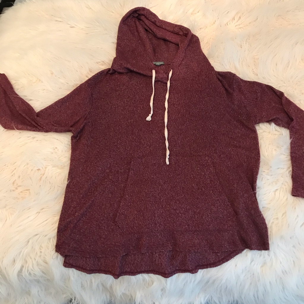 One Size “Don’t Ask Why” Top Maroon